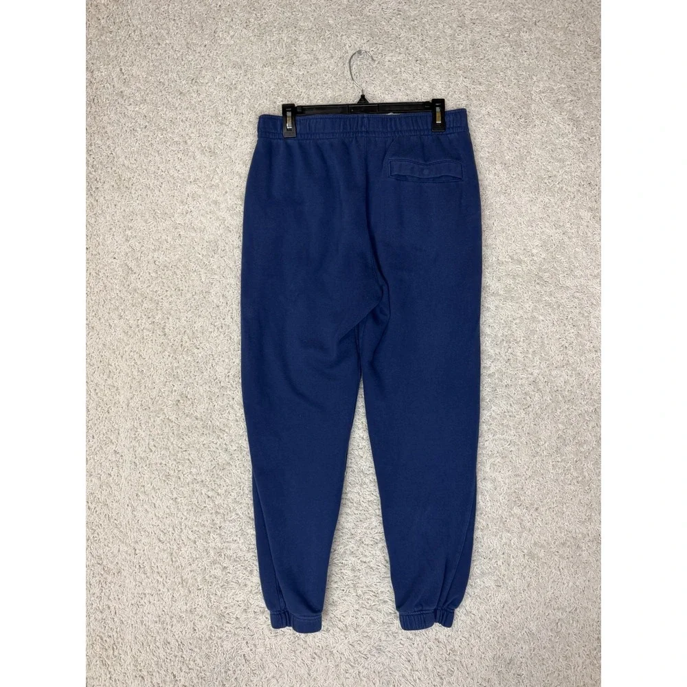 Nike Mens Club Fleece Joggers Navy Blue Sweatpants Size Medium BV2737-410